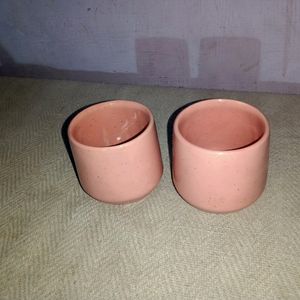 Set Of 2 Table Pot