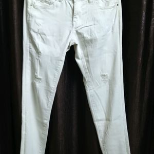 White DENIM JEANS for Women