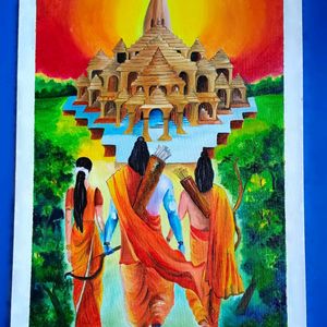 Ram Mandir Painting