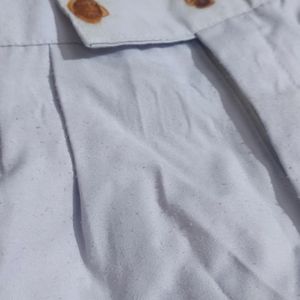 School Uniform White Shorts And Shirt