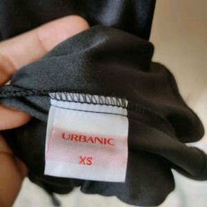 Urbanic Black A-line Dress