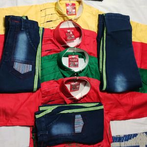 Baby Boy Shirt and Jeans 2-4 Years