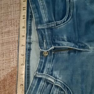 28 WAIST BLUE PANT