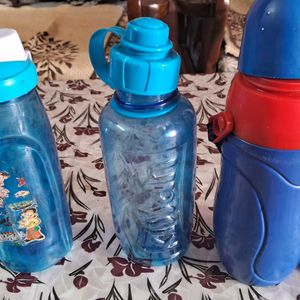 Kids 3 Water Bottles