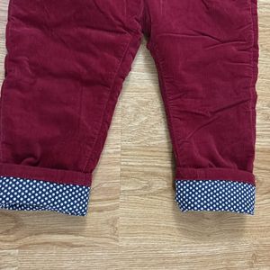 Warm Corduroy Pants For Kids