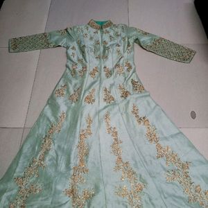 EMBROIDERED GOWN