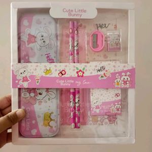 Kids Cute Little Bunny Stationary Gift Set