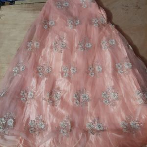 Girls Heavy And Beautiful Embroidery Lehenga