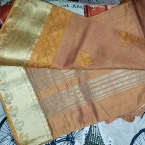 Cotton Silk Saree