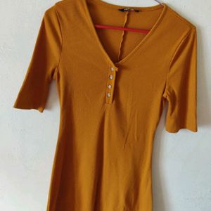 Mustard Yellow Dress