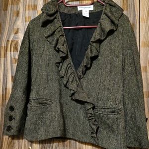 Sonia Rykiel Olive Green Blazer