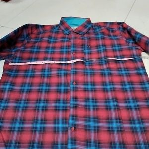 Red Blue Checked Shirt...