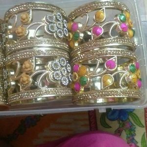 2 Set Of Bangles Is So Beautiful