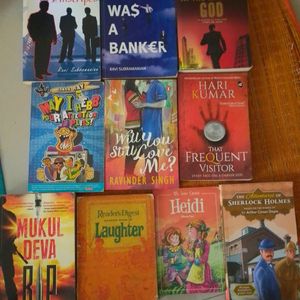 Fictions Novels. Price Starting From 50 To 150