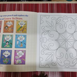 Colouring/Doodling Books For Both Kids And Adults