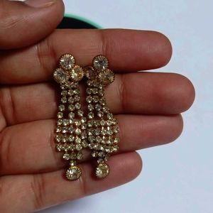 Crystal Party Wear Earrings