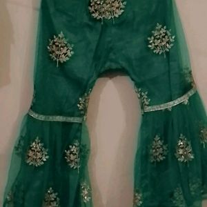 Hand Made Girls Sharara Set