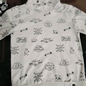 White T Shirt For 8-10 Year Old Boy