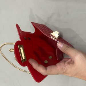 Red Mini Sling Bag