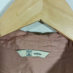 Peach Plain Casual Top (Women)