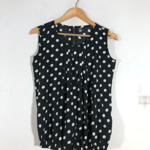 Black Printed Top (Women’s)