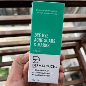 DERMATOUCH Bye  Acne Scars & Marks Cream