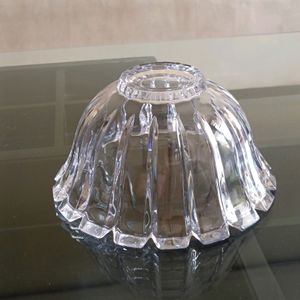 Studio Nova Crystal Glass Heavy Hostess Bowl