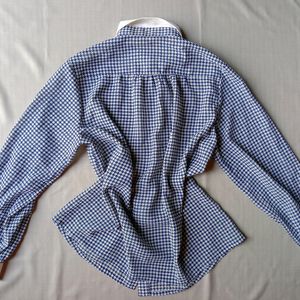 New Premium Cute Blue & White Korean Shirt