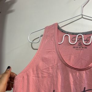 Pink Workout Top