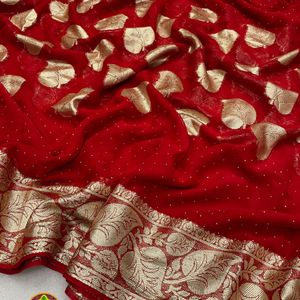 Viscose Georgette Saree