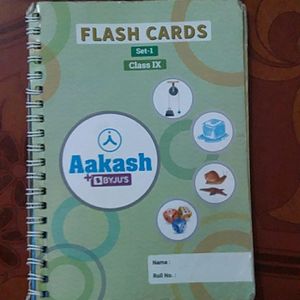 Aakash Flash Cards Class 9