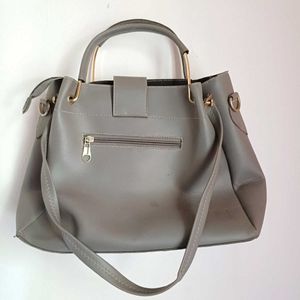 Grey Handbag 👜