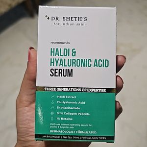 Dr Sheth Haldi & Hyaluronic Acid Serum