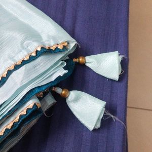 Sarees With Embroidery Butta