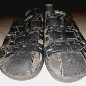 Bata Leather Sandals For Men