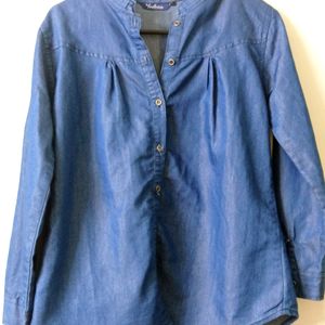 Denim Blue Coloured Shirt