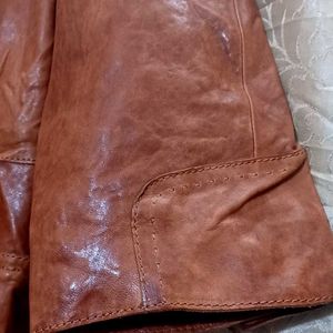 VTG 80s Anne Klein Leather Jkt