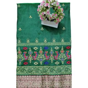 Full Work Embroidery Banarsi Sarew