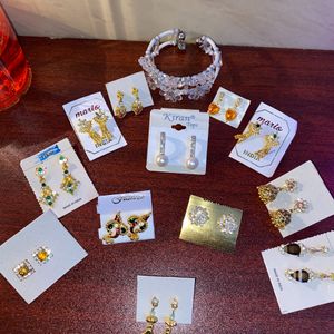 Earrings Stock Clearance Combo Sale!!!-!!!