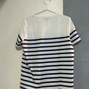 White Striped Tshirt