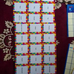 Flash Cards Time Table