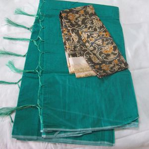 New Cotton Silk Saree