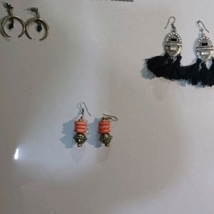 German Silver & Oxidised Earings