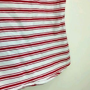 Red & White Women's T-shirt