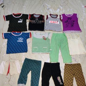 Combo Of Clothes For 2 To 4 Years Baby