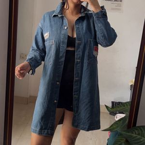 Patch Denim Jacket