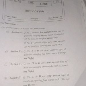 Maharashtra State Board 12th Question Paper Scienc