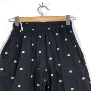 Black Printed Shorts(Girl’s)