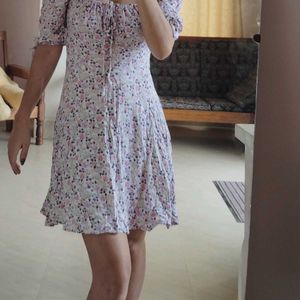 MOHITO Floral Skater Dress