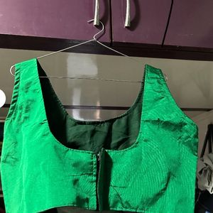 Green ready To Wear Blouse